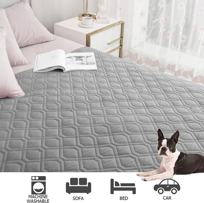 Waterproof Dog Bed Cover Pet Blanket for Furniture Bed Couch Sofa Reversible